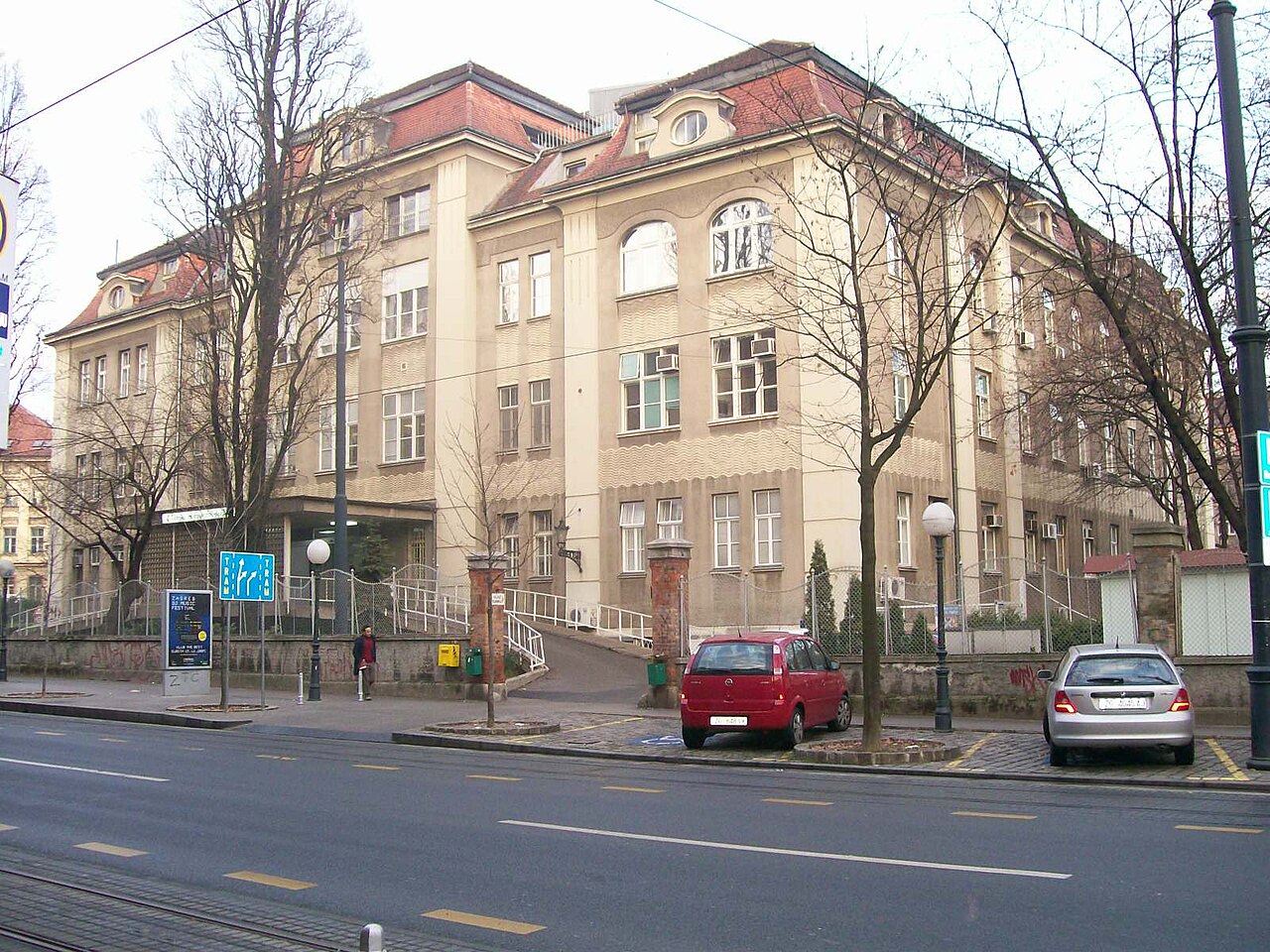 Zagreb trauma hospital on Draškovićeva Street