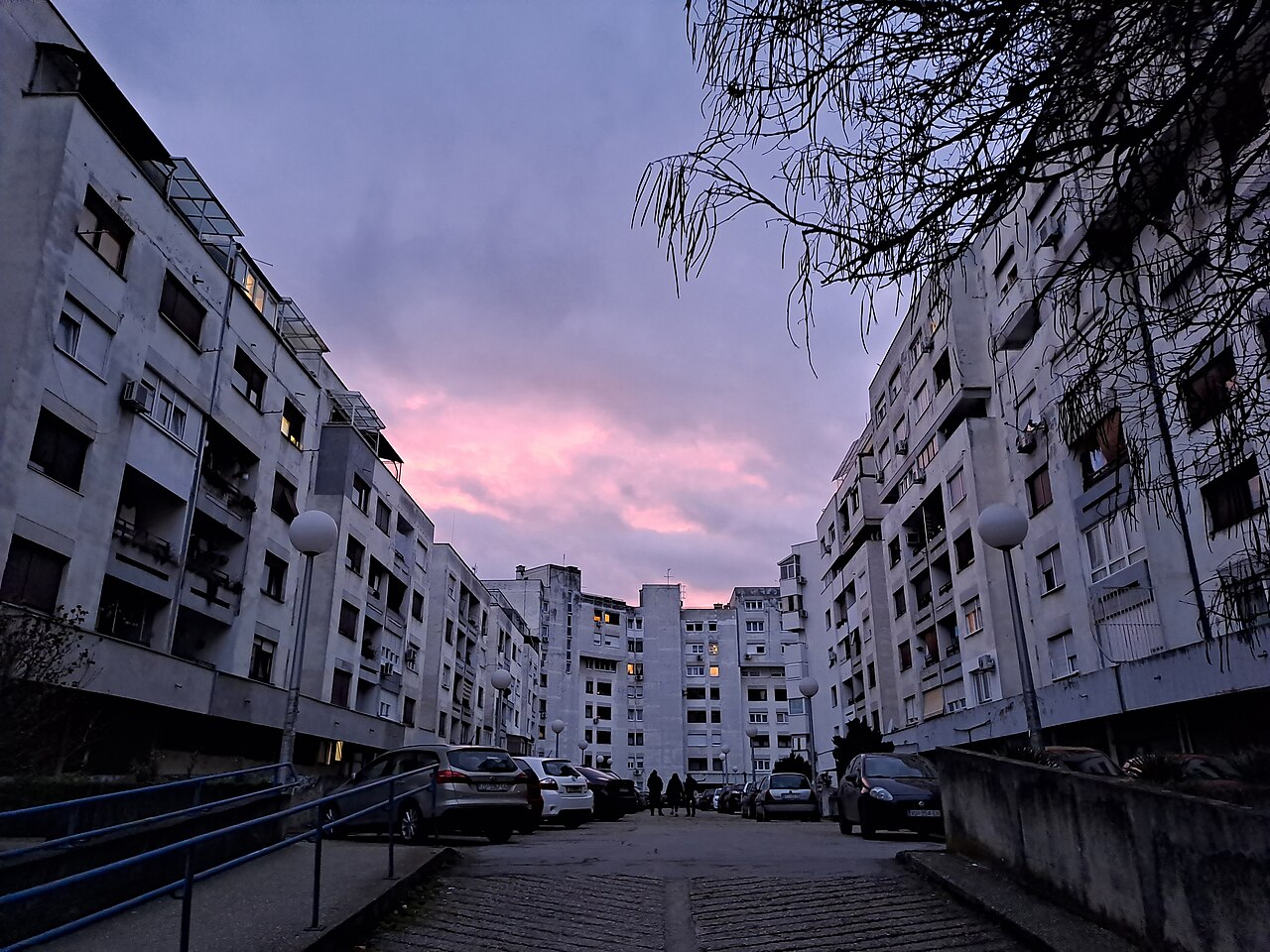 Saint Matthew Street in the Dugave neighborhood of Zagreb